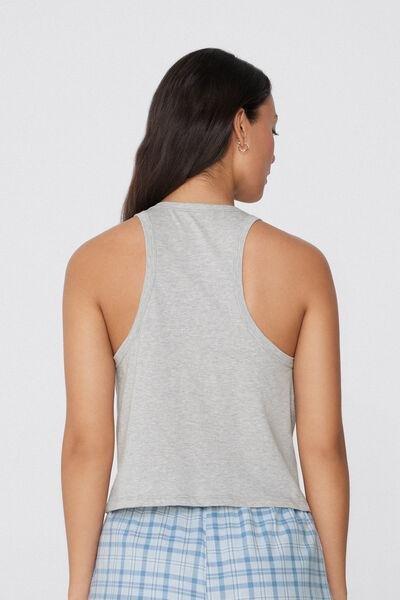 Grey Printed Camisole, , large image number 2