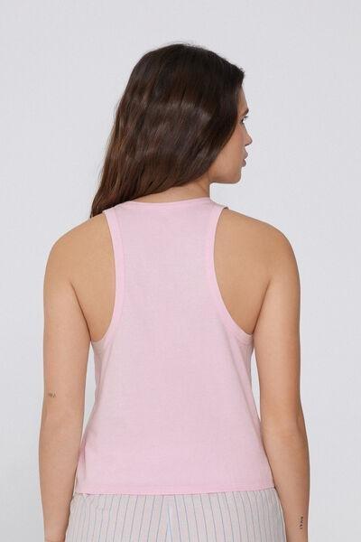 Pink Embroidered Camisole, 5701_567Y, large image number 2