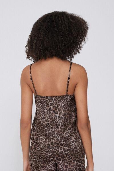 Multicolour Narrow Shoulder Straps Camisole, , large image number 2