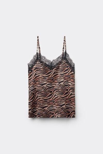 Multicolour Animal Print Camisole, 5701_521Y, large image number 4