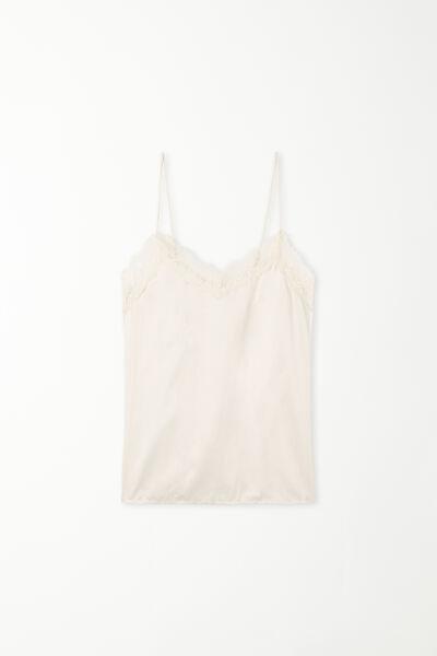 White Wide Neck Camisole, , large image number 4