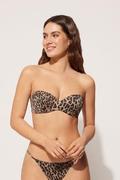 Multicolour Graduated Bandeau Bikini Top, , large image number 1