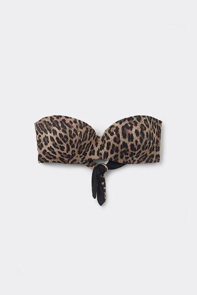 Multicolour Graduated Bandeau Bikini Top, , large image number 4