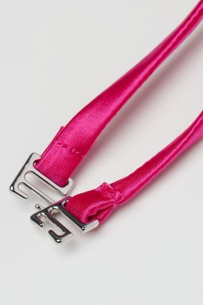 Pink Bandeau Bikini Top, 5701_497Y, large image number 5