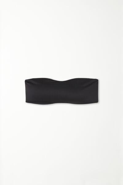 Black Bandeau Bikini Top, , large image number 4