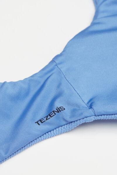 Blue Ribbed Bikini Top, 5701_525Y, large image number 6