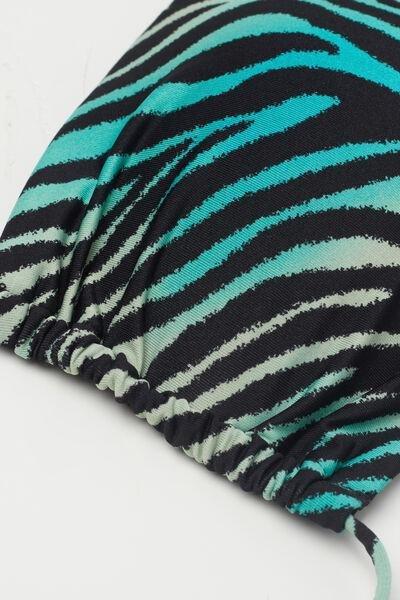 Multicolour Animal Print Bikini Top, 5701_507Y, large image number 5