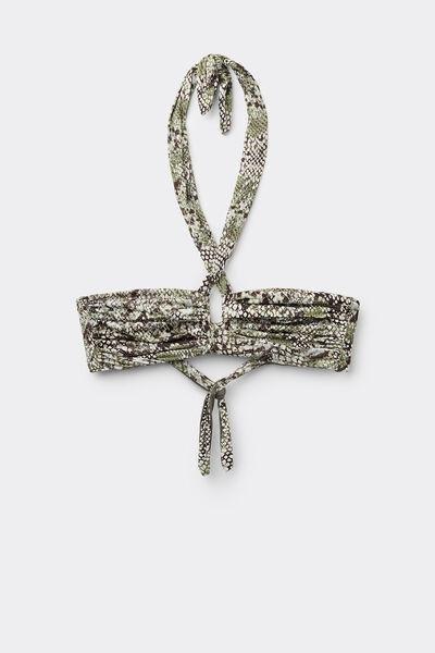 Multicolour Unpadded Bikini Top, 5701_769Y, large image number 4