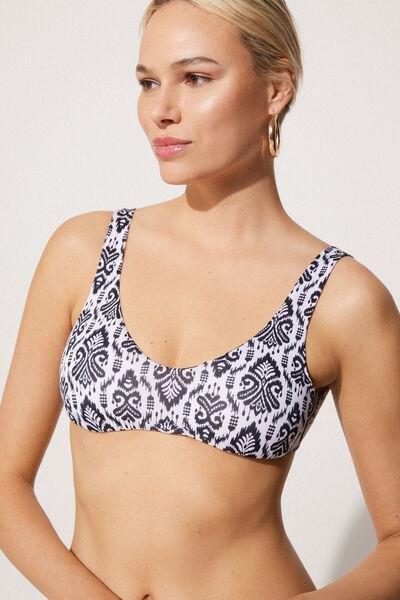 Black Removable Padding Bikini Top, , large image number 3