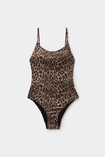 Multicolour Padded One-Piece Swimsuit, , large image number 4