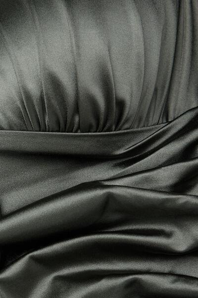 Green One-Piece Triangle Swimsuit, 5701_503Y, large image number 6