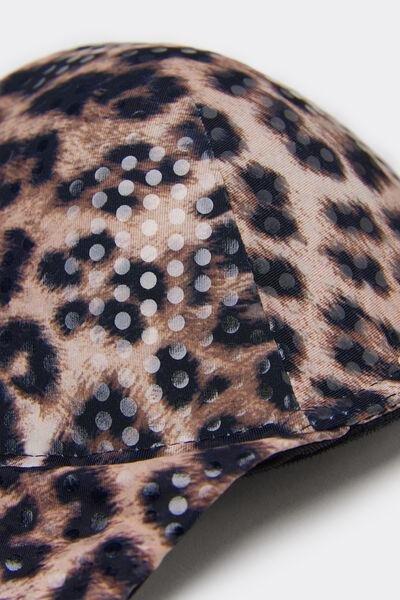 Brown Wild Soul Animal Print Padded Push-Up Bikini Top, 5701_299Z, large image number 6