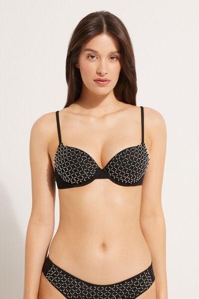 NERO Precious Net Push-Up Bikini Top, , large image number 0