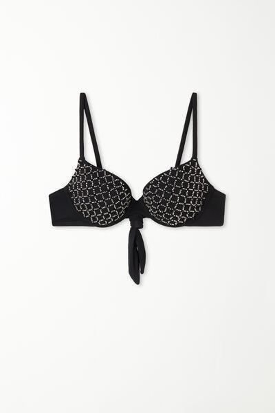 NERO Precious Net Push-Up Bikini Top, , large image number 4