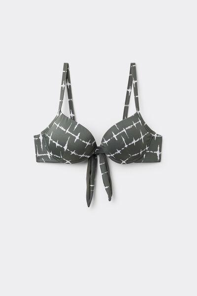 Green Preformed Push-Up Bikini Top, 5701_516Y, large image number 4
