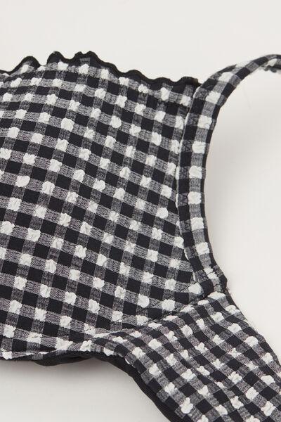 Black Padded Push-Up Bikini Top, 5701_778Y, large image number 5