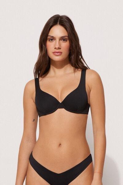 Black Push-Up Bikini Top, , large image number 0