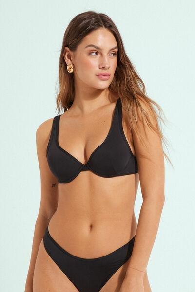 Black Push-Up Bikini Top, , large image number 1