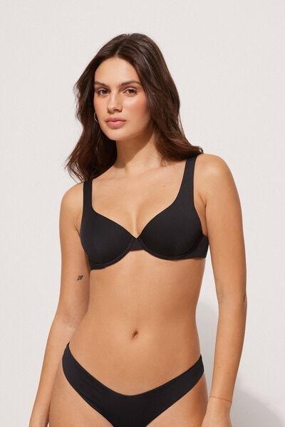 Black Push-Up Bikini Top, , large image number 1