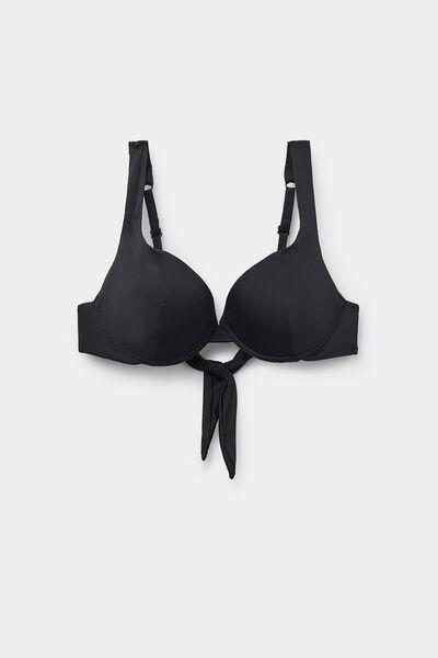 Black Push-Up Bikini Top, , large image number 4