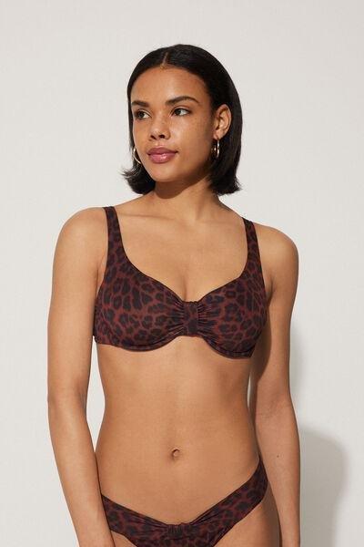 Brown Balconette Bikini Top, 5701_512Y, medium