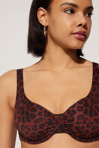 Brown Balconette Bikini Top, 5701_512Y, large image number 2