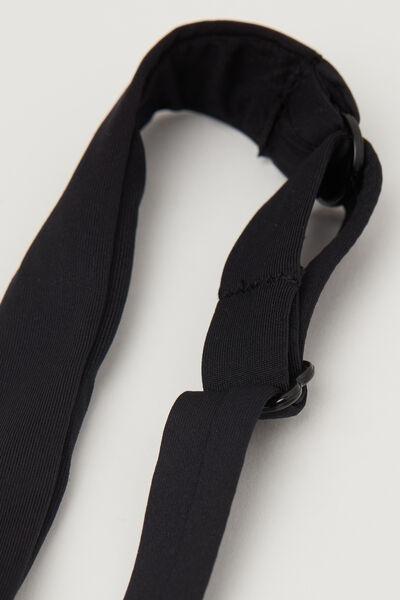 Black Balconette Bikini Top, Black, large image number 5