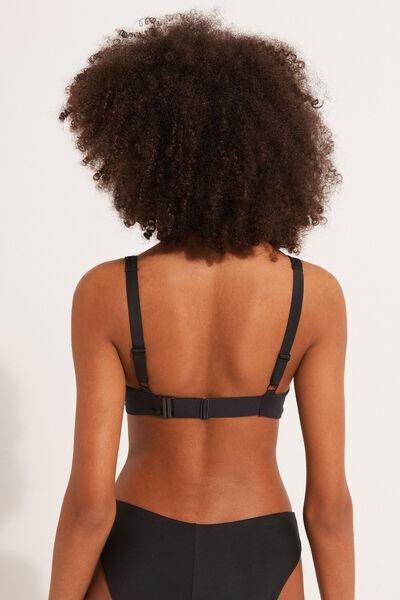 Black Balconette Bikini Top, , large image number 4