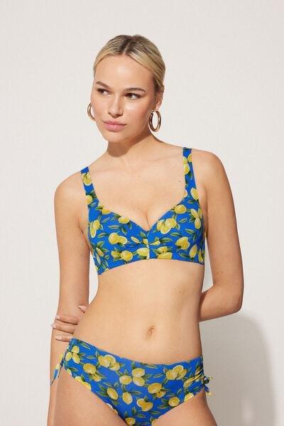 Yellow Padded Balconette Bikini Top, 5701_900Y, large image number 0