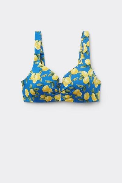 Yellow Padded Balconette Bikini Top, 5701_900Y, large image number 4