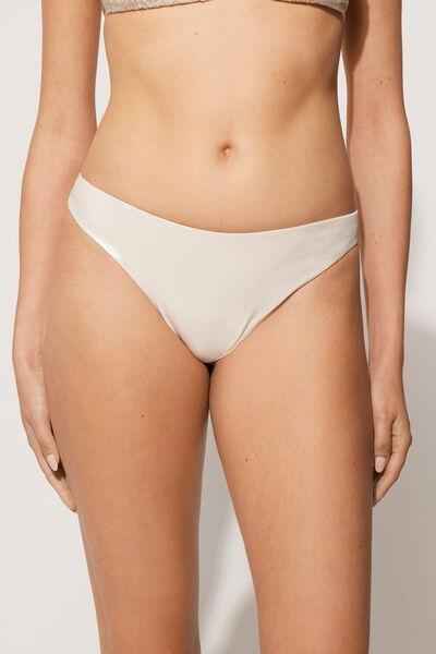 Cream Mermaid Glow Bikini Bottoms, , large image number 0