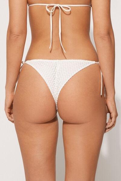 White Brazilian Bikini Bottoms, 5701_526Y, large image number 1
