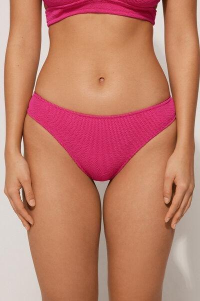 Pink High-Leg Brazilian Bikini Briefs, , large image number 0