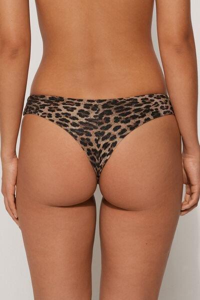 Multicolour High-Leg Brazilian Bikini Briefs, 5701_506Y, large image number 2