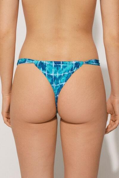 Blue Brazilian Bikini Briefs, 5701_515Y, large image number 2