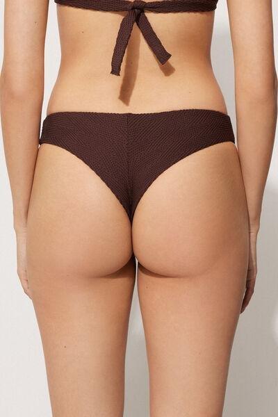Brown Dreamy Effect Brazilian Bikini Bottoms, 5701_779Y, large image number 2