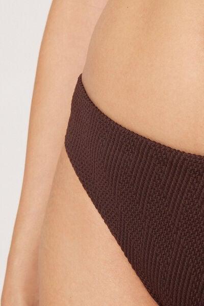 Brown Dreamy Effect Brazilian Bikini Bottoms, 5701_779Y, large image number 3