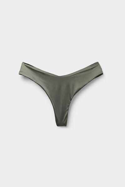 Green High-Leg Brazilian Bikini Briefs, 5701_503Y, large image number 4