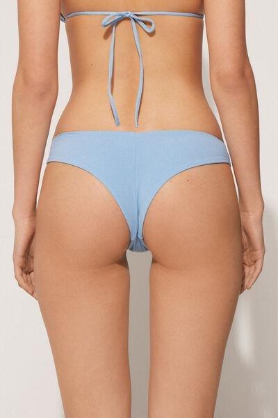 Blue Sparkling Diva Brazilian Bikini Bottoms, , large image number 2