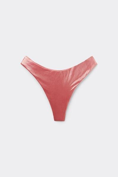 Pink High-Cut Brazilian Bikini Bottoms, , large image number 3