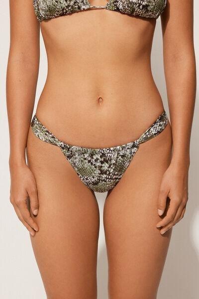 Multicolour Shutter Curtain Brazilian Briefs, , large image number 0