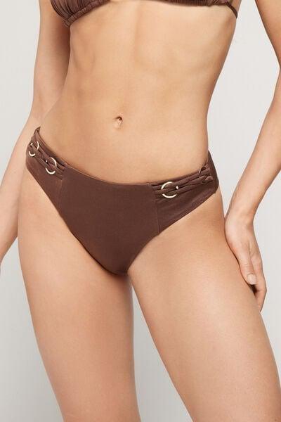 Brown Royal Essence Brazilian Bikini Bottoms, 5701_301Z, medium