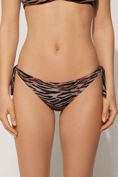 Multicolour Adjustable Ties Bikini Bottoms, 5701_521Y, large image number 0