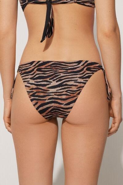 Multicolour Adjustable Ties Bikini Bottoms, 5701_521Y, large image number 2