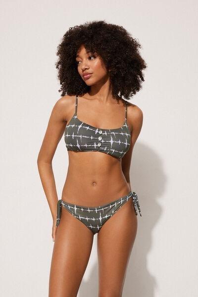 Multicolour Adjustable Ties Bikini Bottoms, , large image number 1
