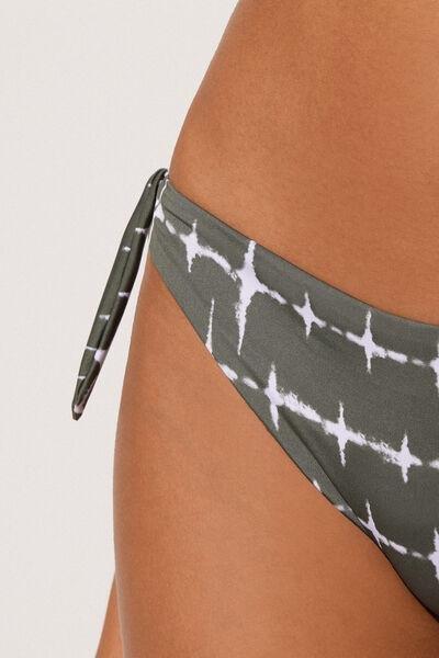 Multicolour Adjustable Ties Bikini Bottoms, , large image number 3