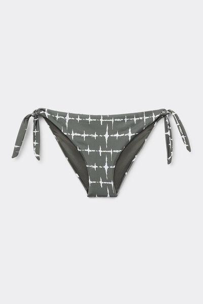 Multicolour Adjustable Ties Bikini Bottoms, , large image number 4