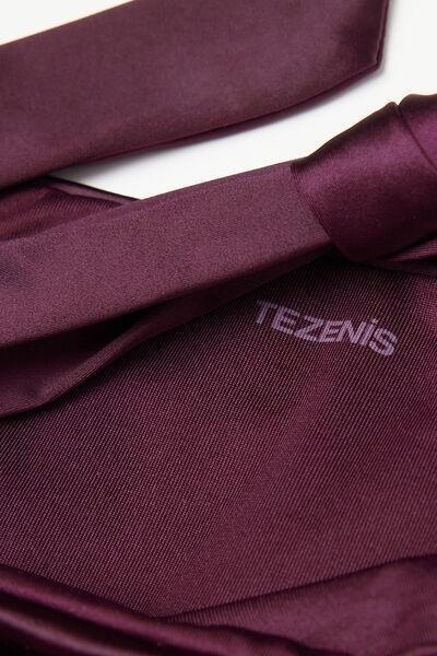 Burgundy Shiny Glam Tie Bikini Bottoms, 5701_282Z, large image number 5