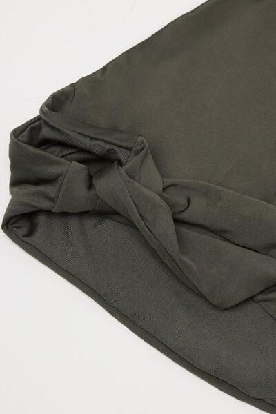 Green Timeless Look Tie Detail Bikini Bottoms, 5701_226Z, large image number 5