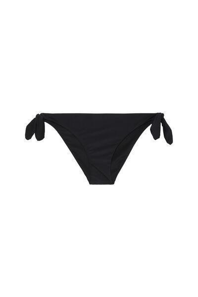 Black Tie-Detailed Bikini, , large image number 4